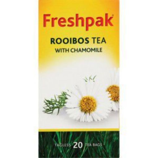 FRESHPAK ROOIBOS TEABAGS CHAMOMILE  20`s
