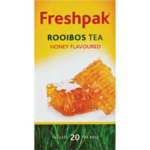 FRESHPAK ROOIBOS TEABAGS HONEY  20`s