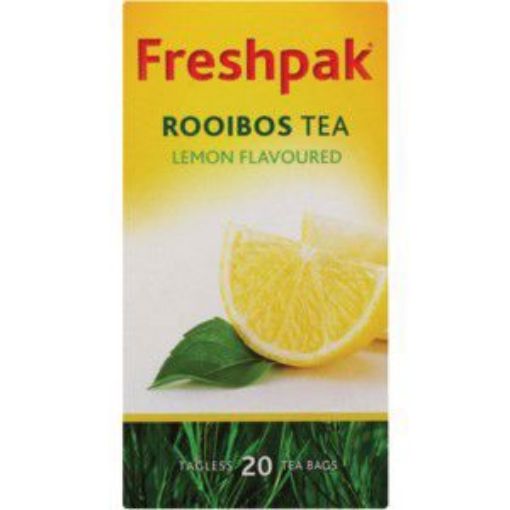FRESHPAK ROOIBOS TEABAGS LEMON  20`s