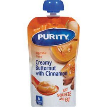PURITY SACHETS PUREE CREAMY BUTTERNUT CINNAMON  110ml