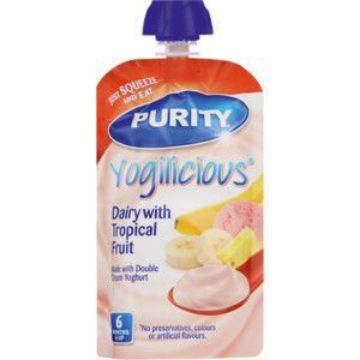 PURITY SACHETS YOGILICIOUS TROPICAL FRUIT  110ml