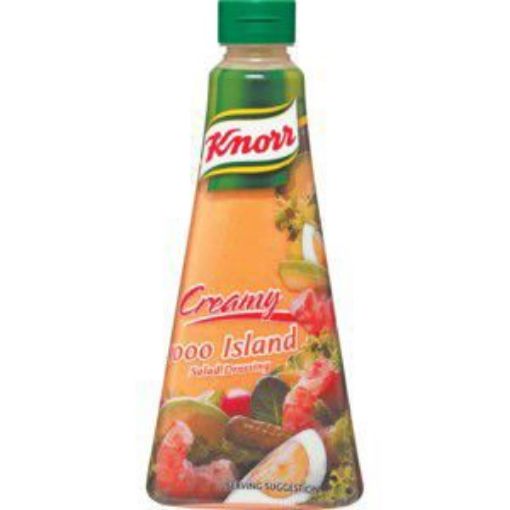 KNORR SALAD DRESSING CREAMY 1000 ISLAND  340ml