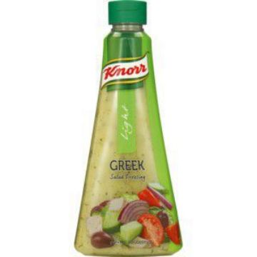 KNORR SALAD DRESSING LIGHT GREEK  340ml
