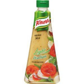 KNORR SALAD DRESSING LIGHT ITALIAN  340ml