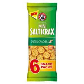BAKERS SALTICRAX MINI MULTIPACKS 6X  33g