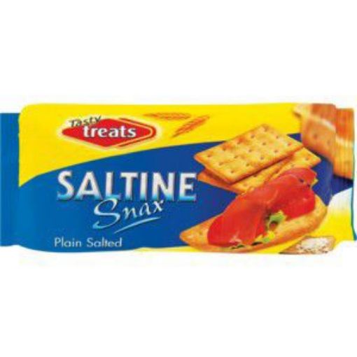 TASTY TREATS SALTINE  SNAX  PLAIN SALTED  100g