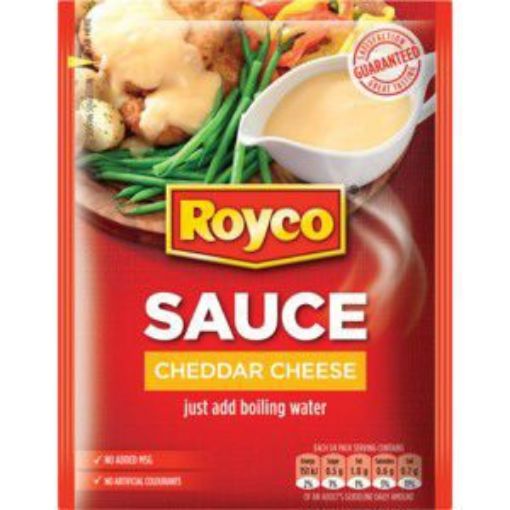 ROYCO SAUCE DRY CHEDDAR CHEESE  38g