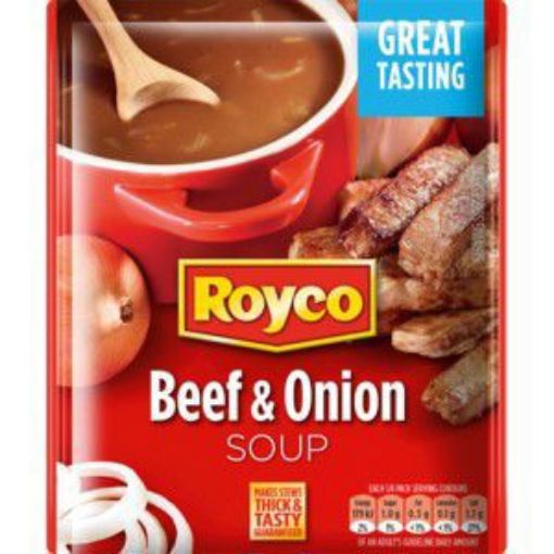 ROYCO SOUP PKT BEEF & ONION  50g