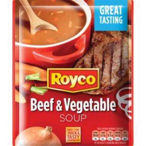 ROYCO SOUP PKT BEEF & VEGETABLE  50g