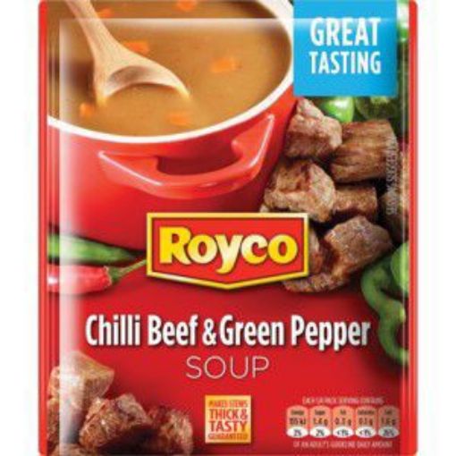 ROYCO SOUP PKT CHILLI BEEF & GREEN PEPPER  45G