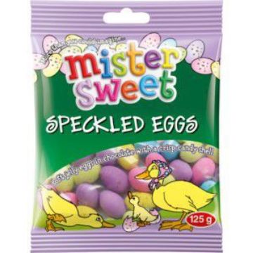 MISTER SWEETS SPECKLED EGGS  125G