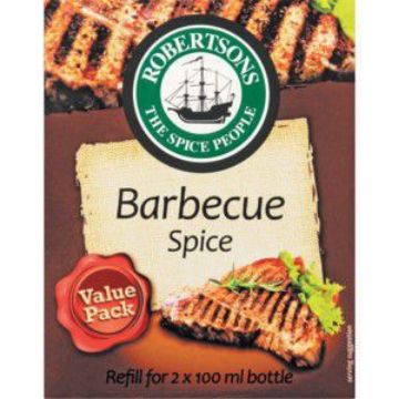ROBERTSONS SPICE REFILL B.B.Q.  128g