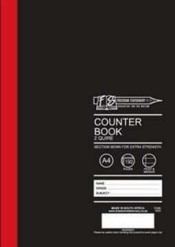 FREEDOM STAT COUNTER BOOK 2 QUIRE A4  192Sheet