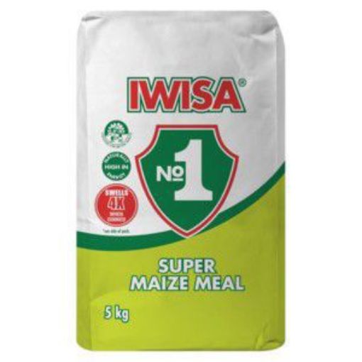 IWISA SUPER MAIZE MEAL PLASTIC  5kg