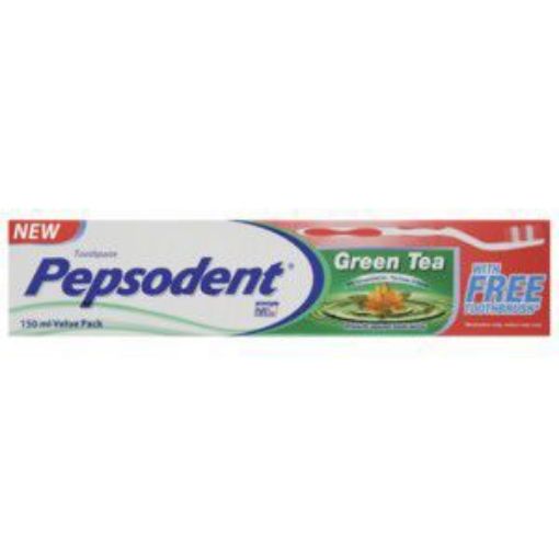 PEPSODENT T/PASTE GREEN TEA + T/BRUSH  100ml