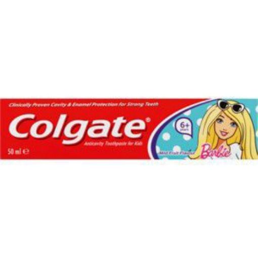 COLGATE T/PASTE KIDS BARBIE MILD FRUIT  50ml