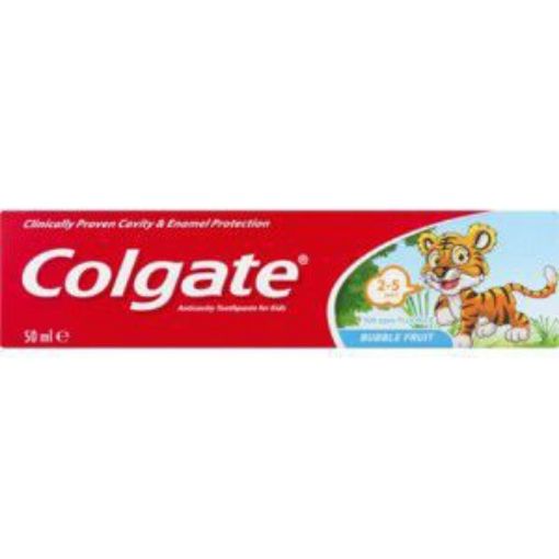 COLGATE T/PASTE KIDS BUBBLE FRUIT 2-5 YRS  50ml