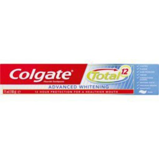COLGATE T/PASTE TOTAL ADVANCED WHITENING  75ML