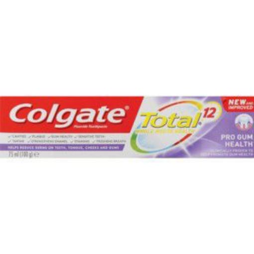 COLGATE T/PASTE TOTAL PRO GUM HEALTH  75ml