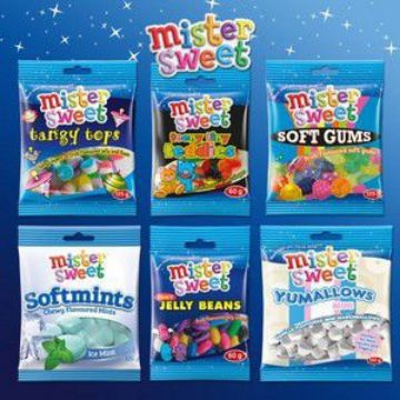 MISTER SWEET TANGY TOPS   125g
