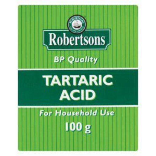 ROBERTSONS TARTARIC ACID  100g