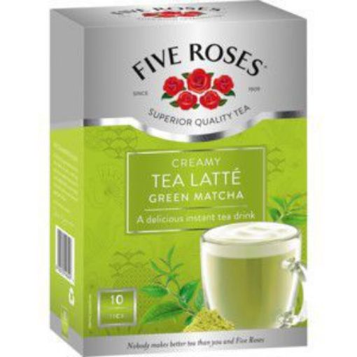 FIVE ROSES TEA LATTE MATCHA TEABAGS  24g