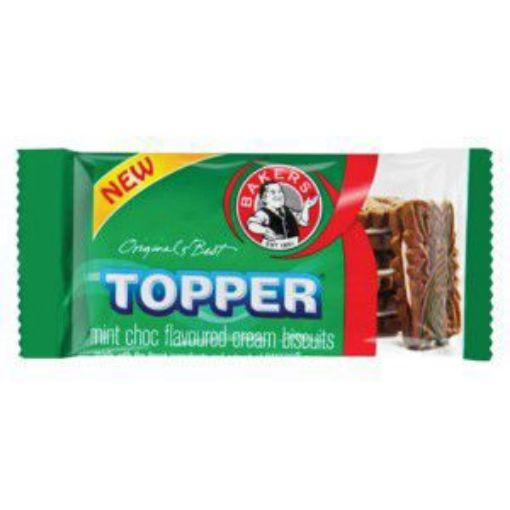BAKERS TOPPER CREAMS MINI MINT CHOC  50g