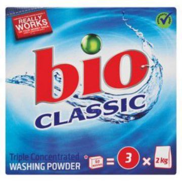 BIO CLASSIC TRIPLE ACTION WASHING POWDER  1.5kg