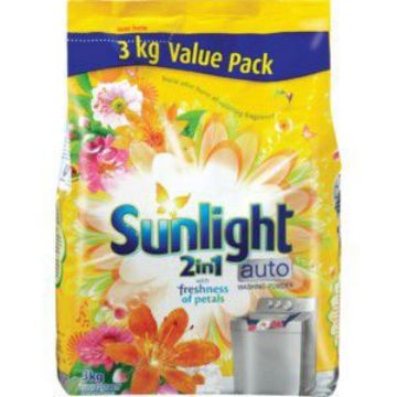 SUNLIGHT WASHING POWDER AUTO 2IN1 FLEXI  3kg