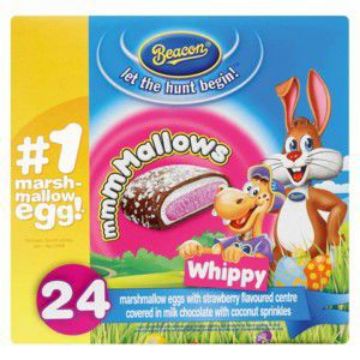 BEACON WHIPPY MARSHMALLOW EGGS  24`s