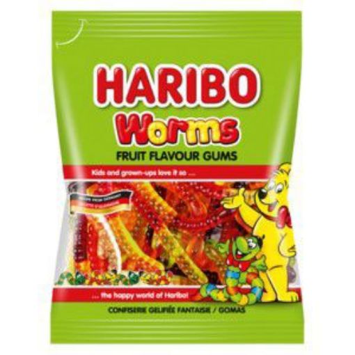 HARIBO WORMS GUMS  80g