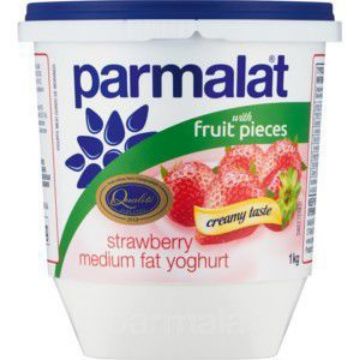 PARMALAT YOGHURT STRAWBERRY  1kg