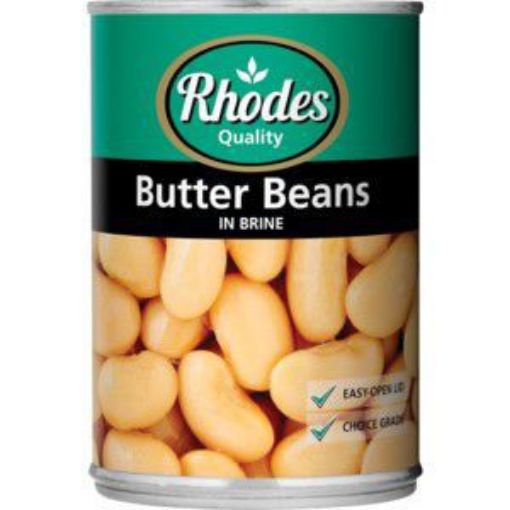 RHODES BUTTER BEANS IN BRINE  410g