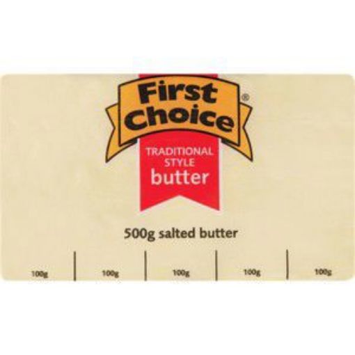 FIRST CHOICE BUTTER SALTED  500g