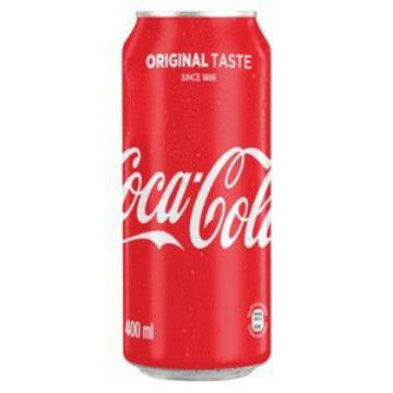 COKE CAN LONG TOM REGULAR   400ml