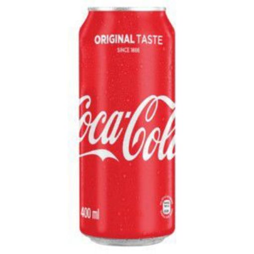 COKE CAN LONG TOM REGULAR   400ml
