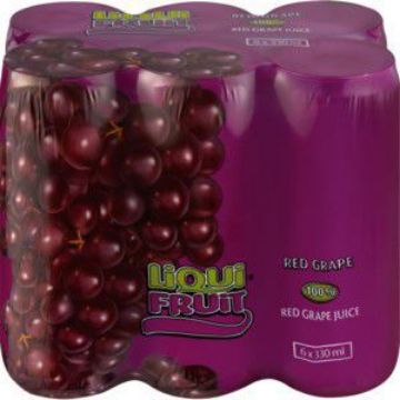 LIQUI FRUIT CANS RED GRAPE  330ml