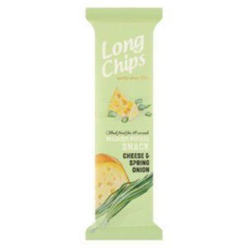 LONG CHIPS CHEESE & SPRING ONION SNACK  75g