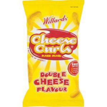 WILLARDS CHEESE CURLS  14g