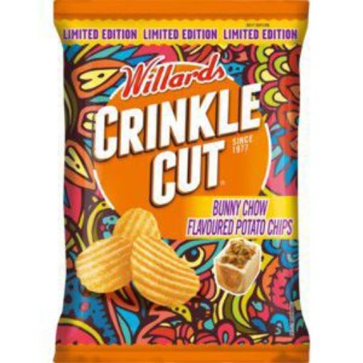 WILLARDS CHIPS C\CUT BUNNY CHOW  125g