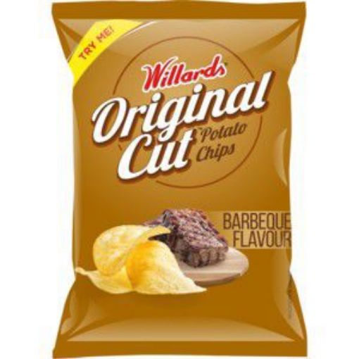 WILLARDS CHIPS S/CUT ORIGINAL BBQ  125g