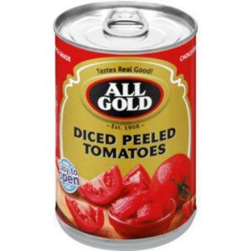 ALL GOLD CHOPPED PEELED TOMATO  400g