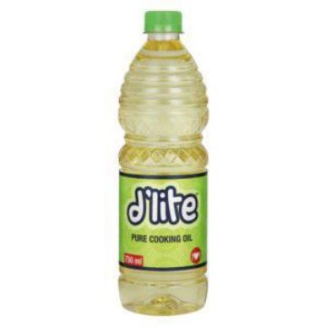D`LITE COOKING OIL  750ml