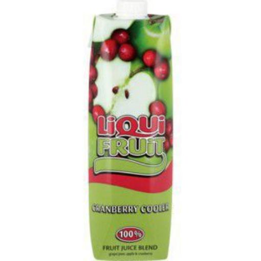 LIQUI FRUIT CRANBERRY COOLER 100%  1lt