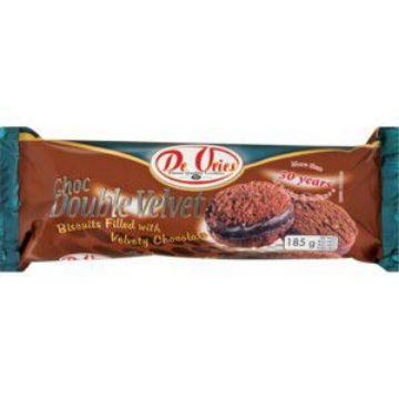 DE VRIES DOUBLE VELVET CHOC  185g