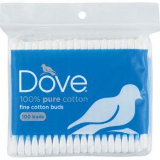 DOVE EAR BUDS PACK  100`s