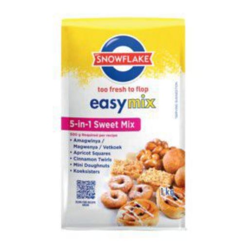 SNOWFLAKE EASYMIX 5 IN 1 SWEET MIX  1kg