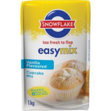 SNOWFLAKE EASYMIX CUPCAKE VANILLA  1kg