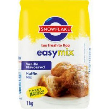 SNOWFLAKE EASYMIX VANILLA MUFFIN  1kg