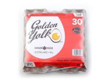 GOLDEN YOLK EGGS XLARGE  2.5Doz